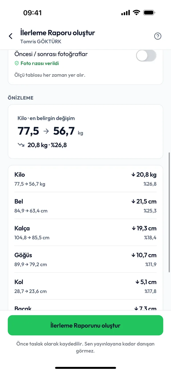 İlerleme Raporu nasıl hazırlanır?